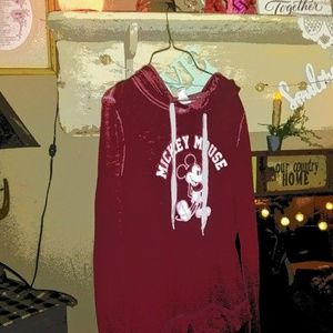 Beautiful light Mickey mouse hoodie